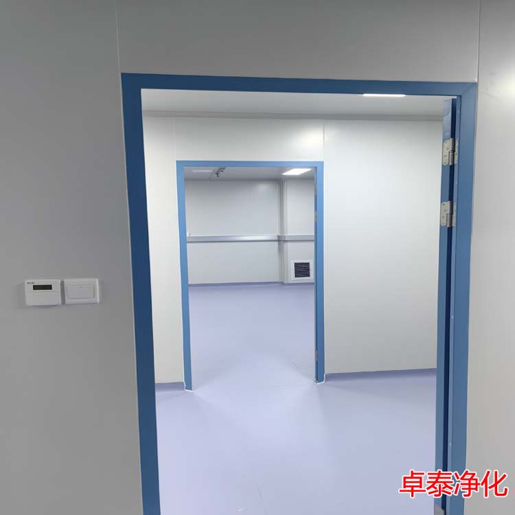 河北生物万级净化车间装修施工安装厂家找卓泰净化工程